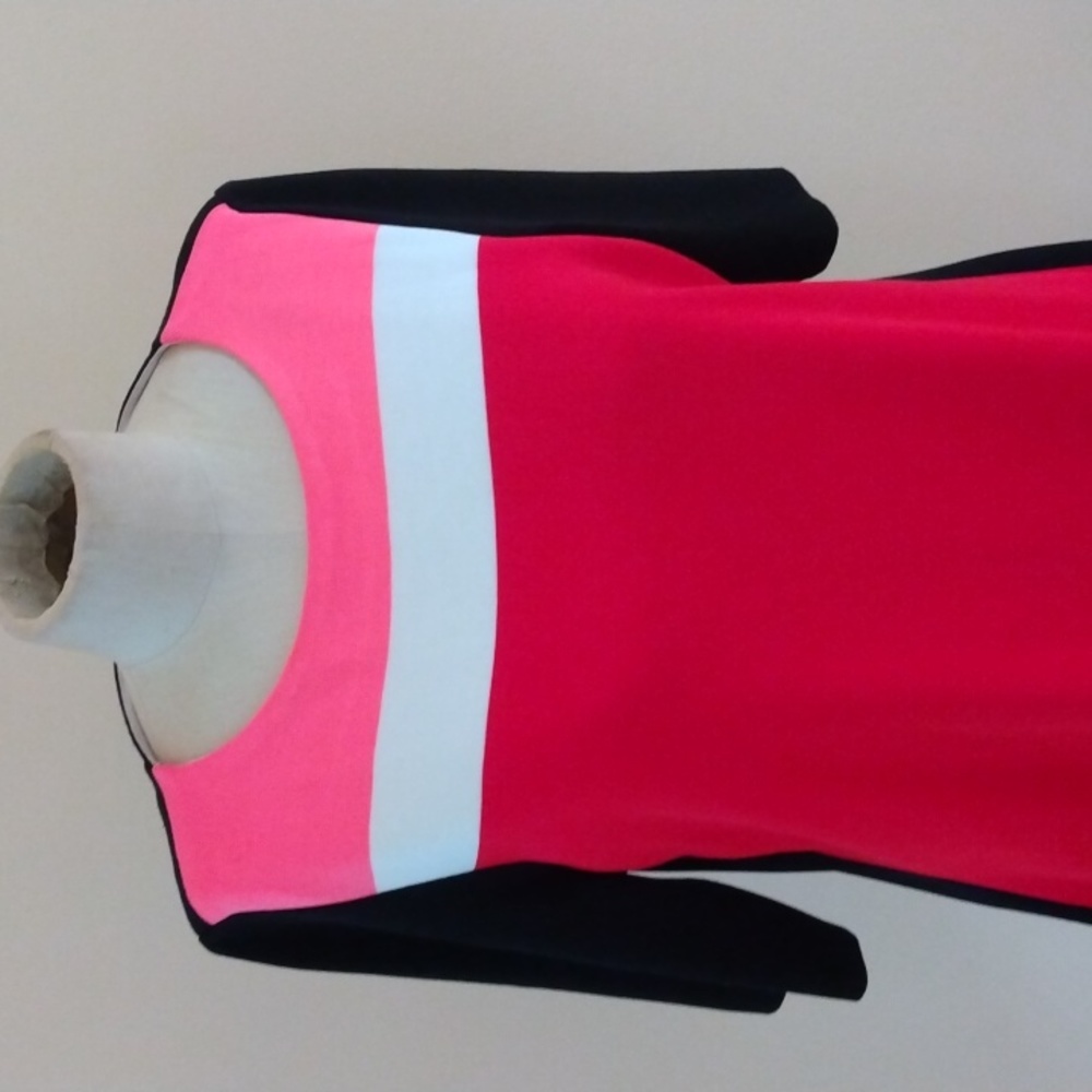 Misook Exclusively Size Large Color Block Dress - image 2